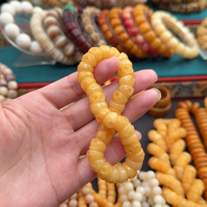 牛骨手串/手链阿呆大肠单圈