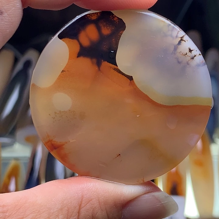 玛瑙/玉髓颈饰未镶嵌113