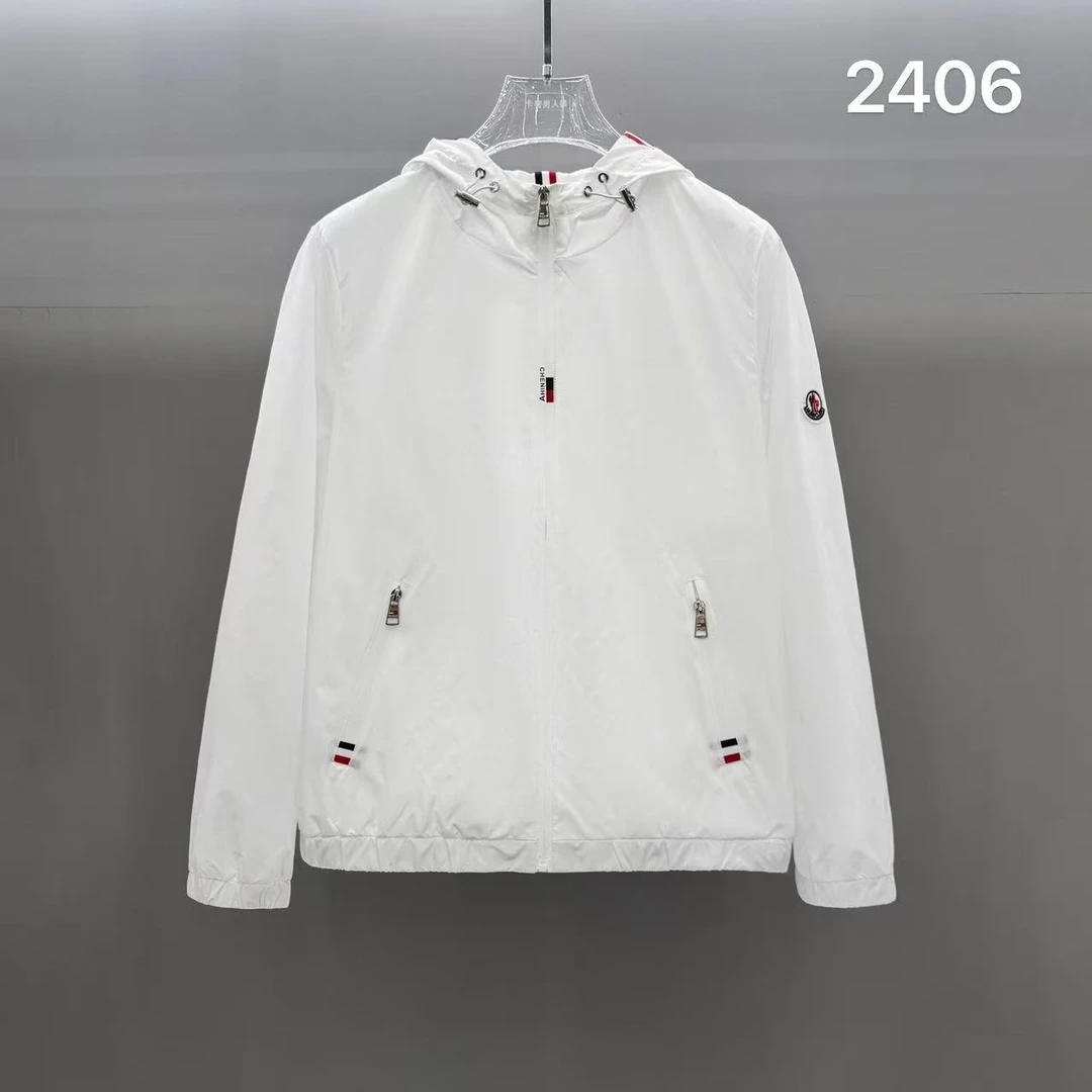 CB-2406-*/时尚百搭休闲纯色拼接韩版潮牌外穿简约外套