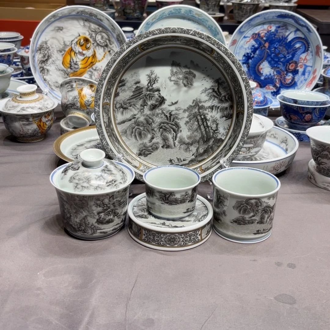 盖碗景德镇陶瓷艺术展