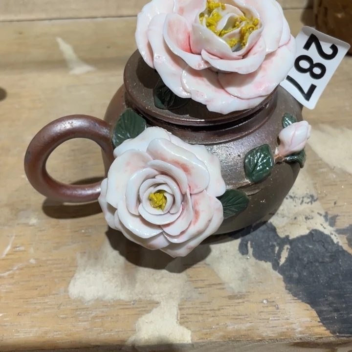 手工制作陶瓷茶具茶杯青蛙