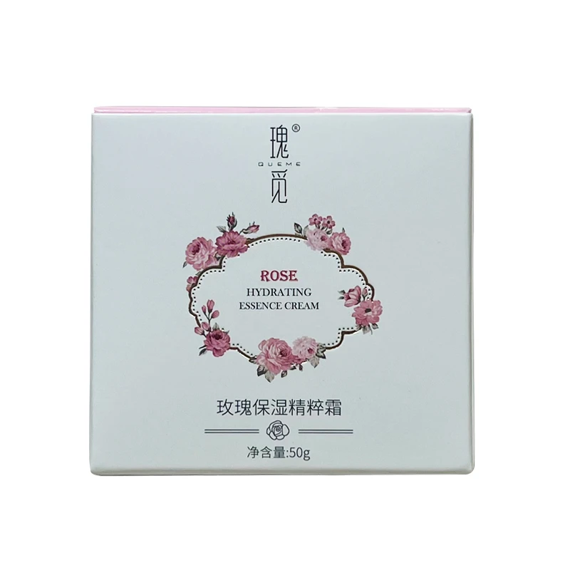 QUEME/瑰觅玫瑰保湿精粹霜富含酵母精华玫瑰精华滋养肌肤50g