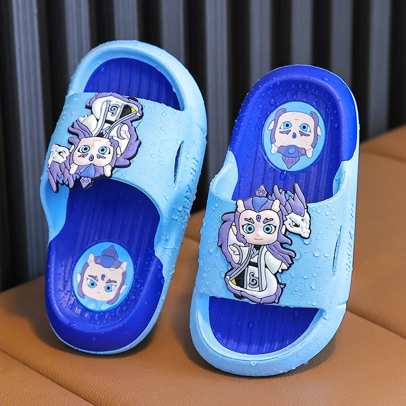 新款网红敖丙拖鞋哪吒儿童夏季居家防滑宝宝凉拖鞋中大童女童外穿