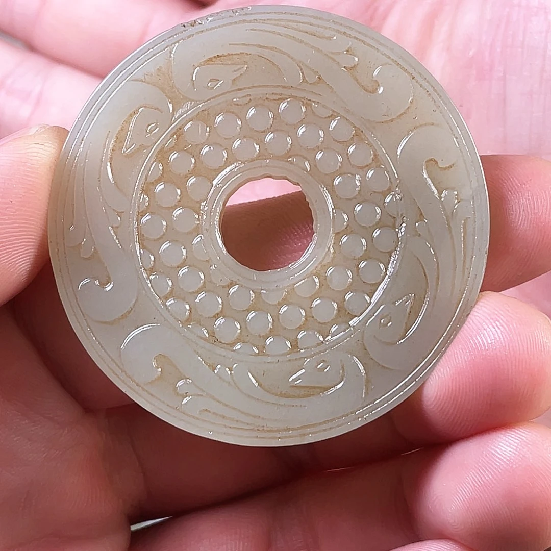 和田玉（糖玉）颈饰未镶嵌