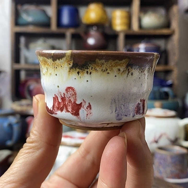 中国神后钧瓷茶具