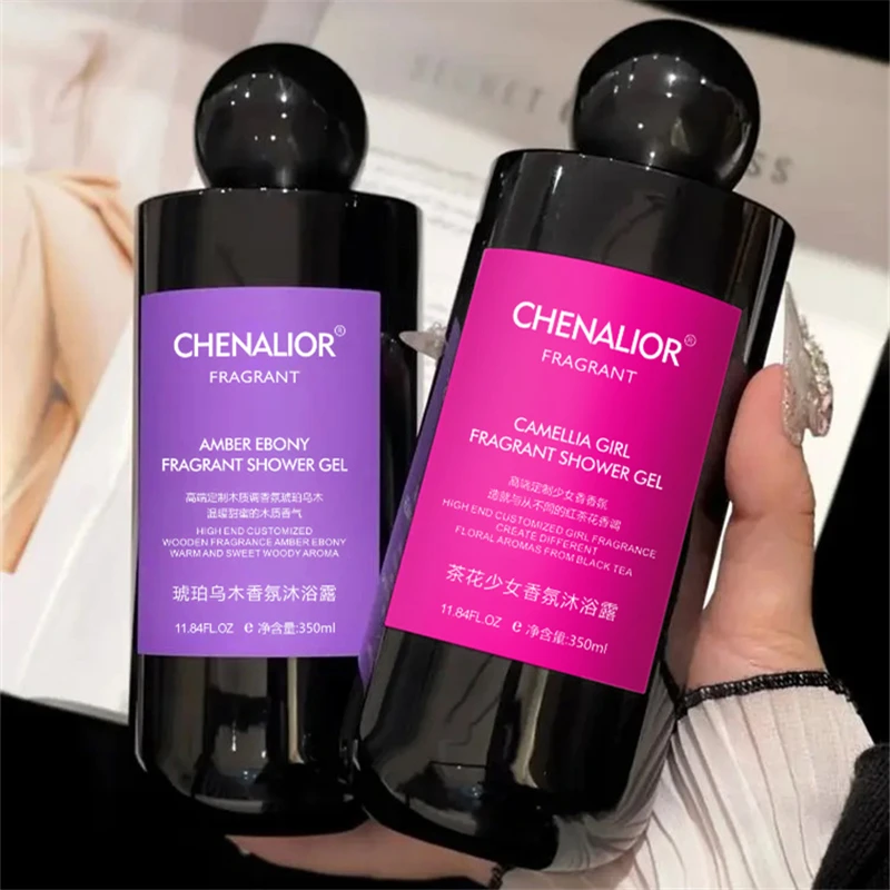 【2瓶】香水沐浴露套装山茶花少女香氛花香沐浴露持久留香保湿清新