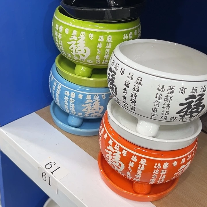 微瑕陶瓷花盆满9.9发