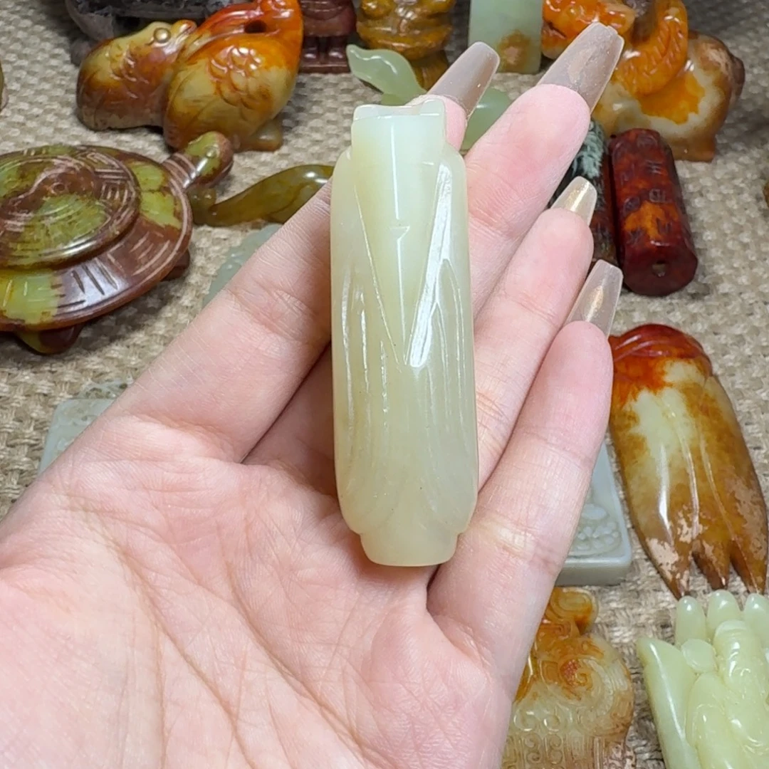 吊坠白玉菩提挂件