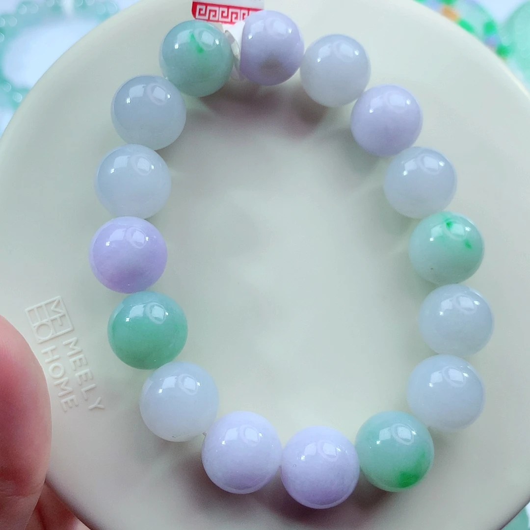 翡翠未镶嵌手链卡12