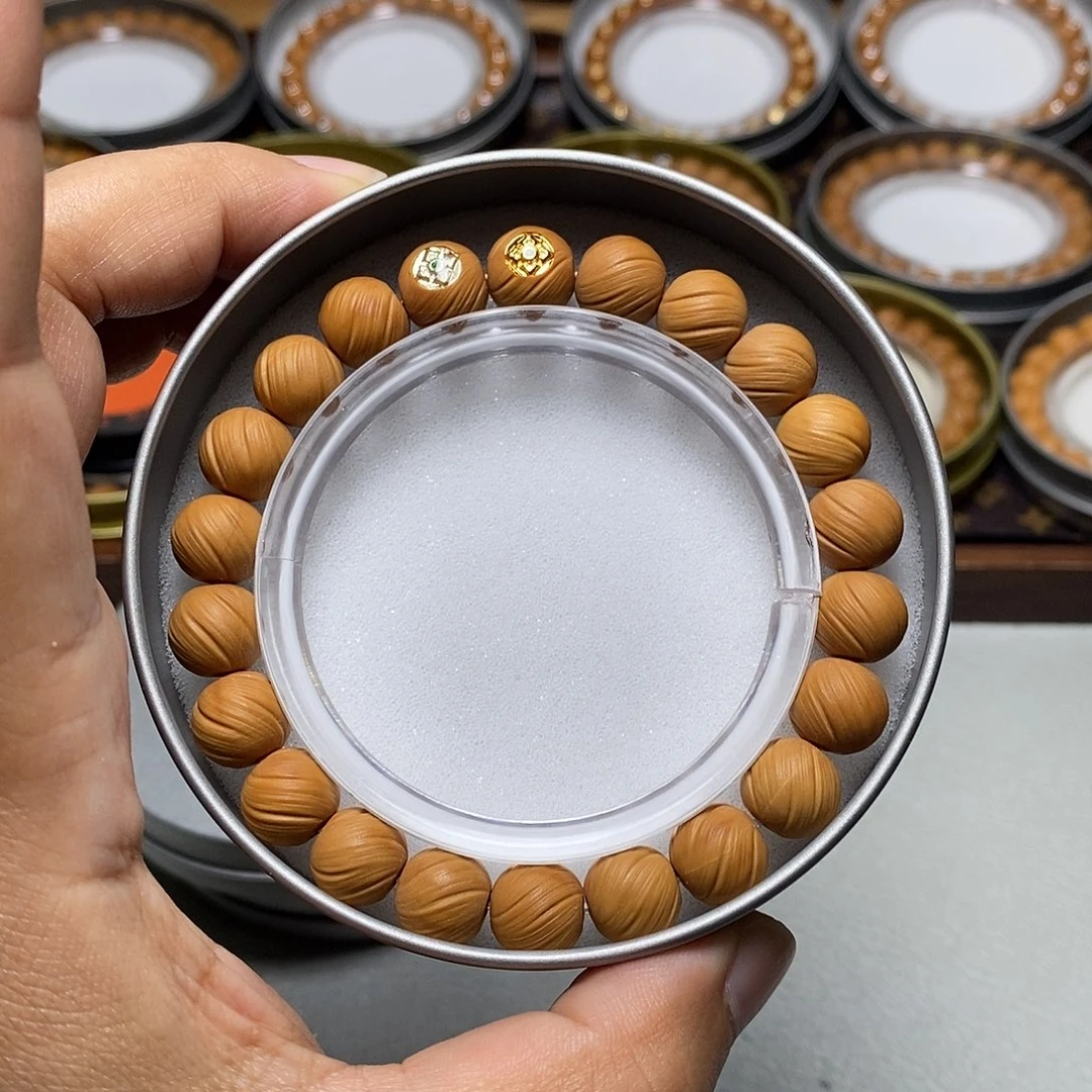 猴头核桃手串80号双标定风珠11左右