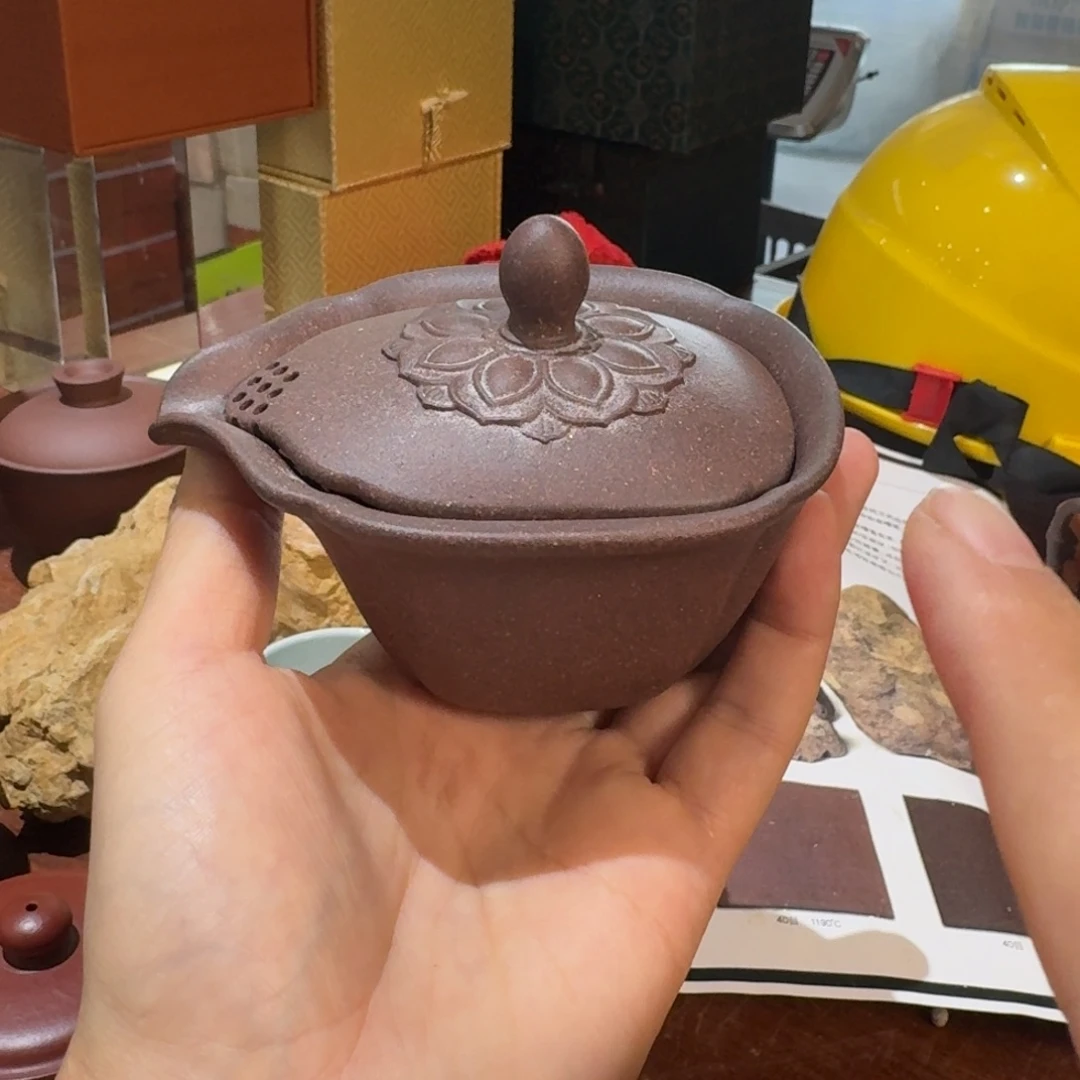 紫砂茶壶原矿原石的制作方法