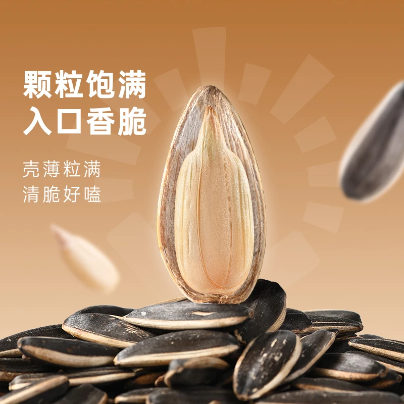 薛小葵原味瓜子焦糖 大多味葵花子坚果炒货 网红小零食
