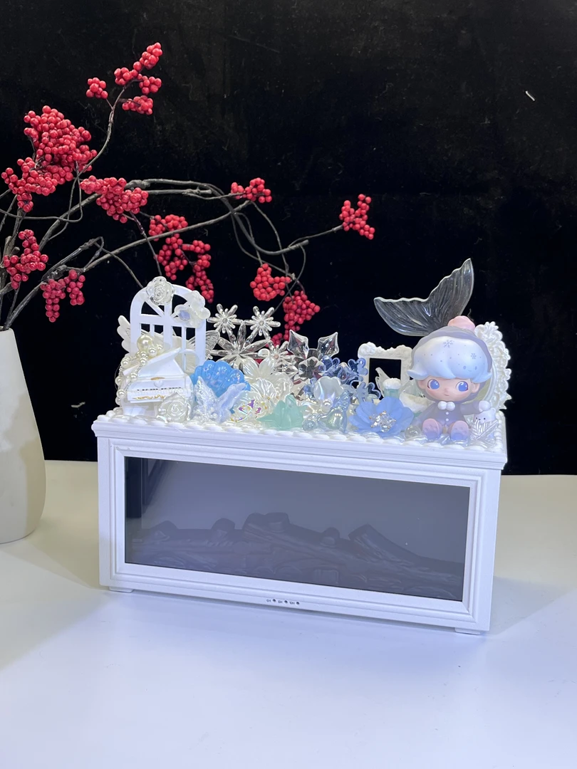 福福【大娃壁炉加湿器】 手作DIY 创意摆件