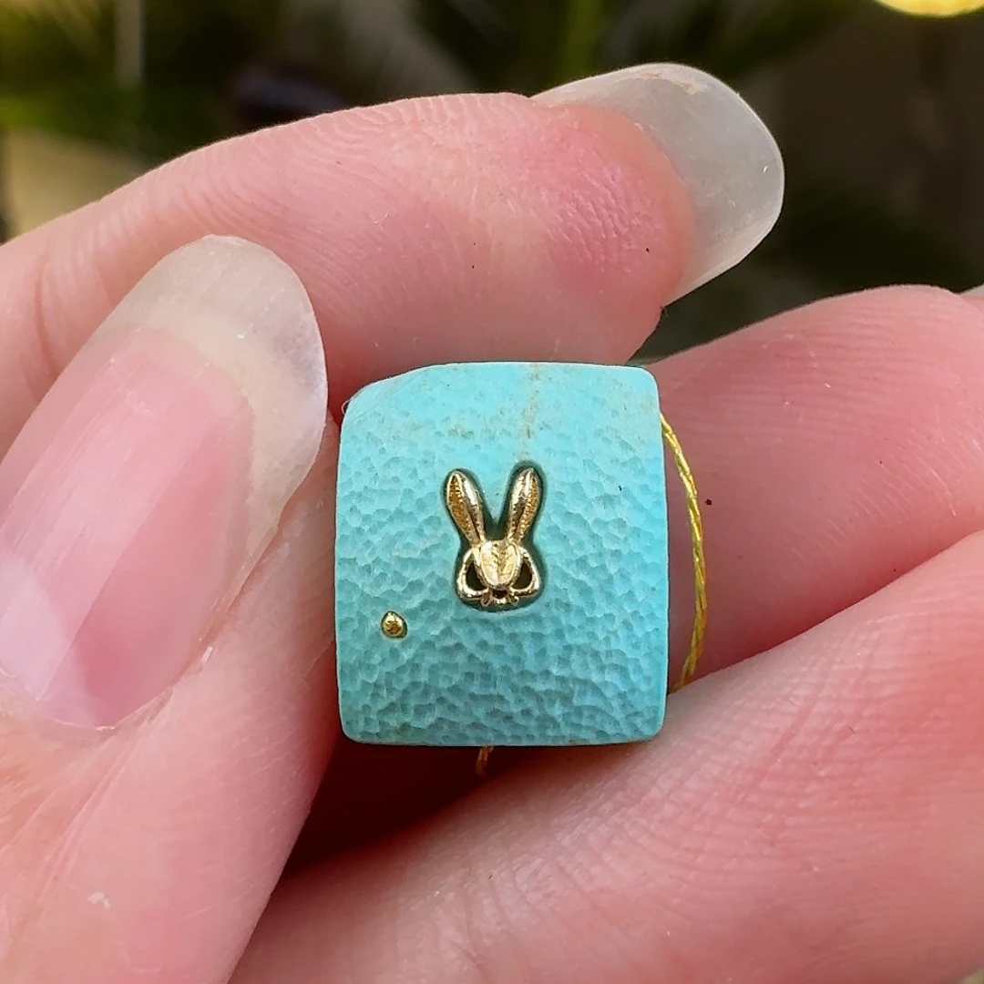 绿松石珠宝奇石未镶嵌