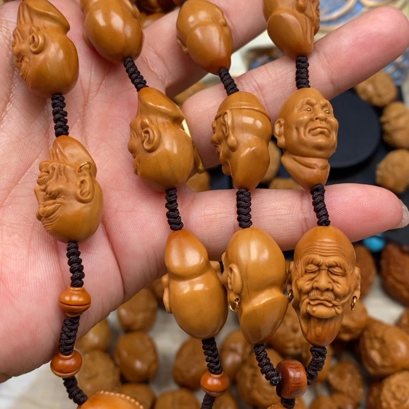 【闪购商品】橄榄核吊坠橄榄手工雕刻工艺