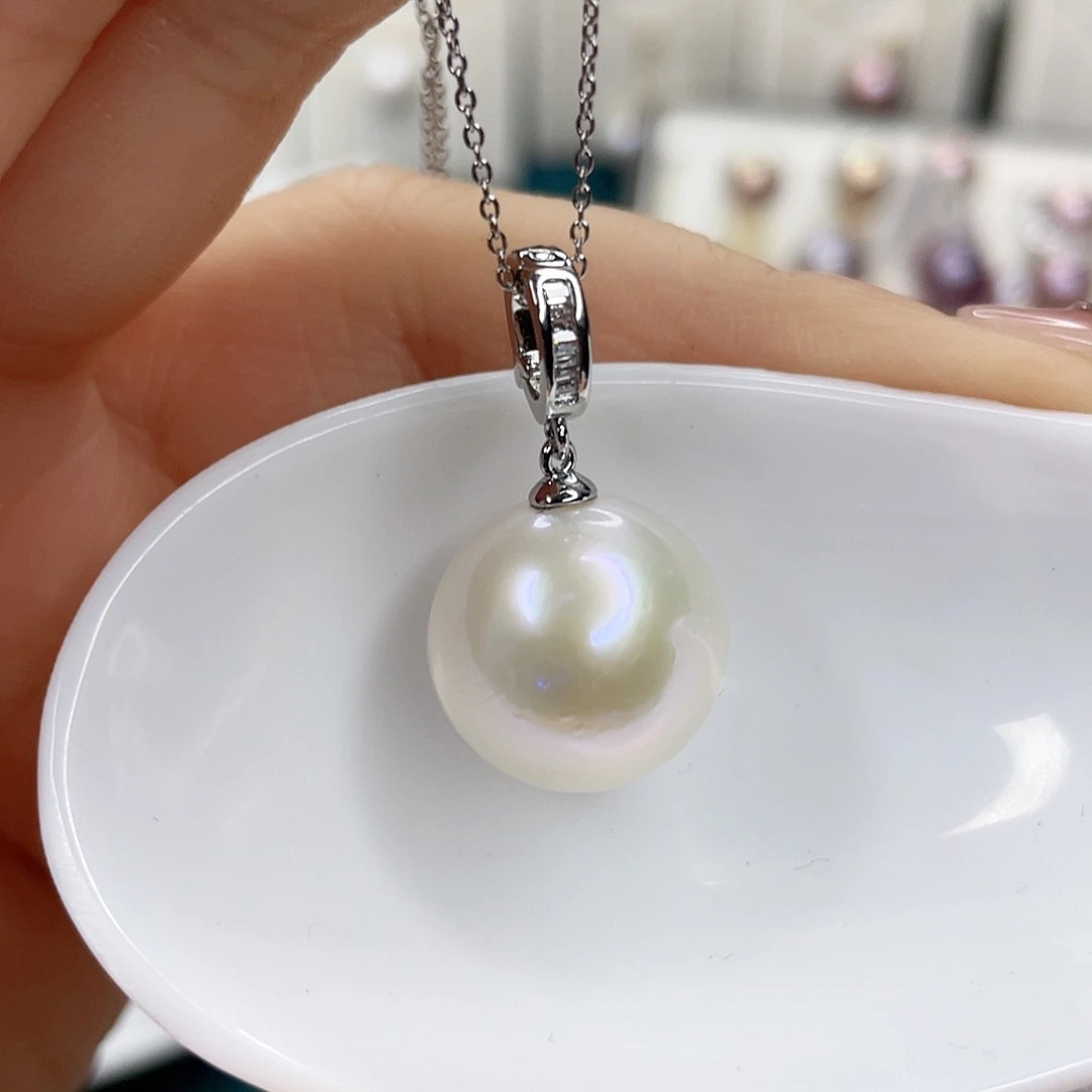 淡水珍珠未镶嵌吊坠(赠链)玉*痕
