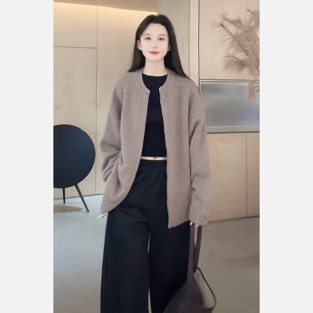 Z.blues【羊绒试金石】手工坊系列圆领羊绒针织衫YZPSR5126