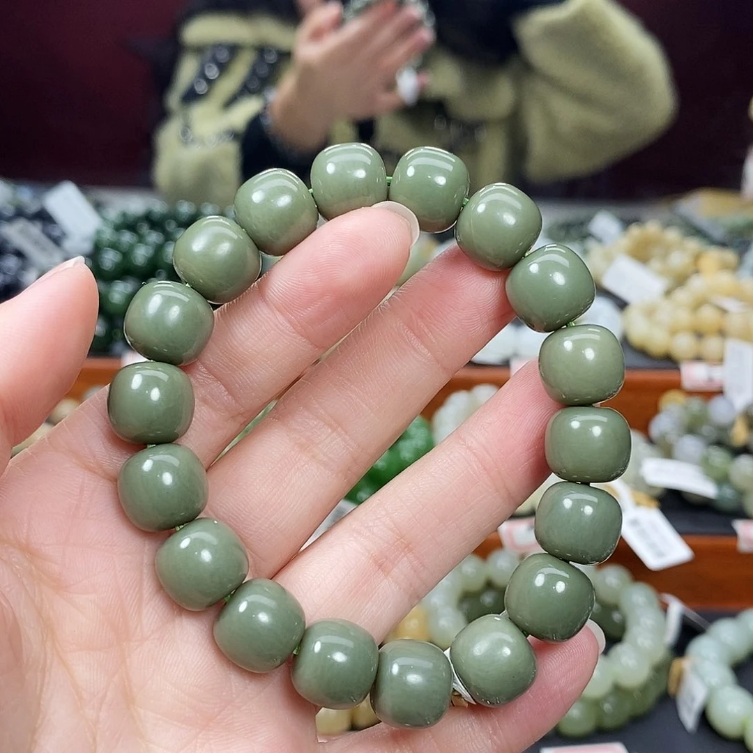 和田玉手链未镶嵌