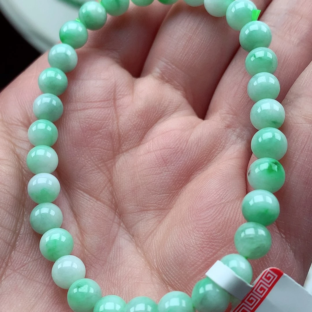 翡翠未镶嵌毛衣链翡翠