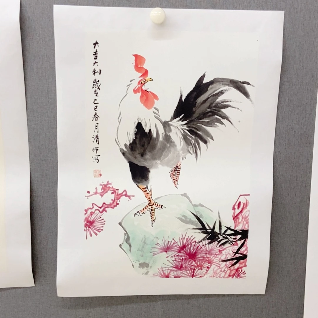 用***4国画手写手绘国画9