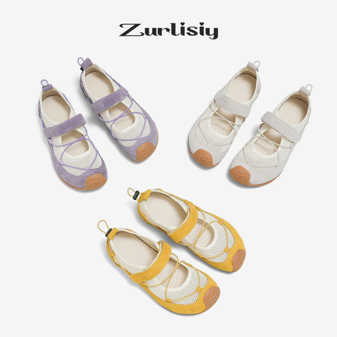 2025夏款上新原创首发真皮单鞋敲软透气防滑软底轻便女鞋5L151