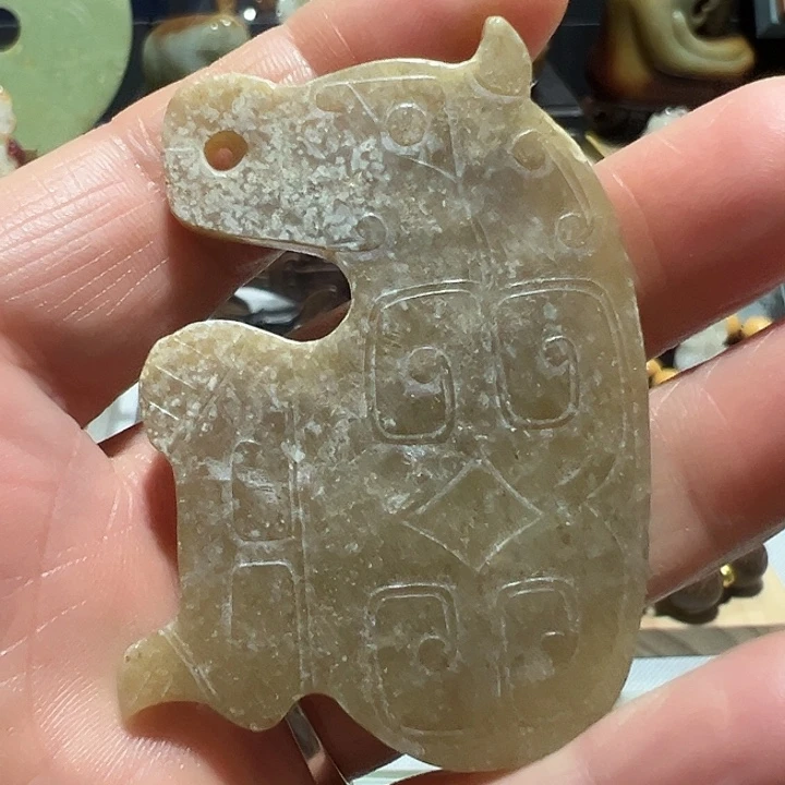 和田玉（糖玉）未镶嵌挂件