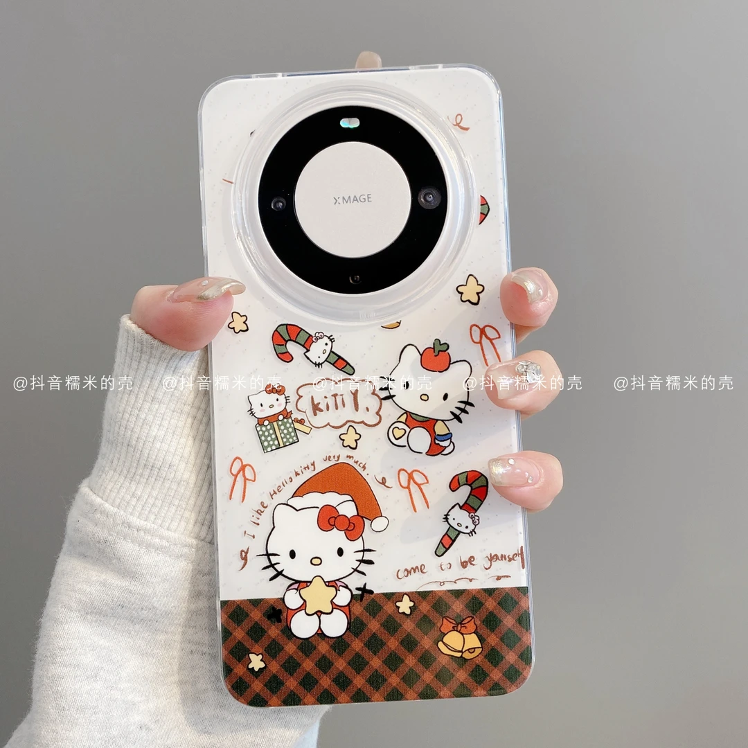 IMD奶油壳适用华为mate70pro/60/50/40苹果17promax礼物KT手机壳