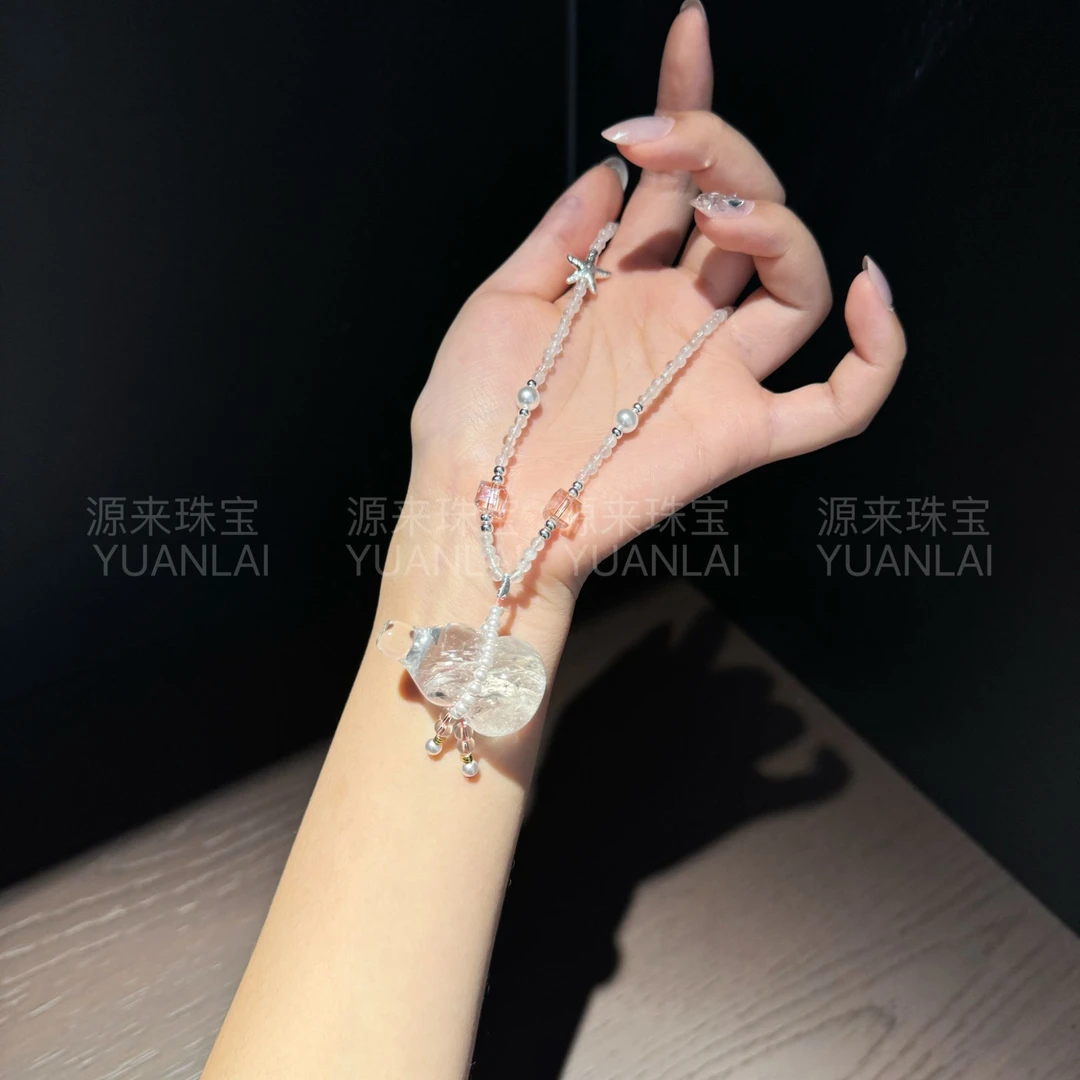 源源手作*福泽晶葫项链L