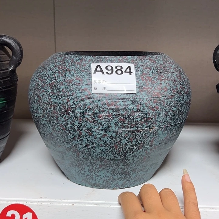 粗陶盆默认打孔高18口14