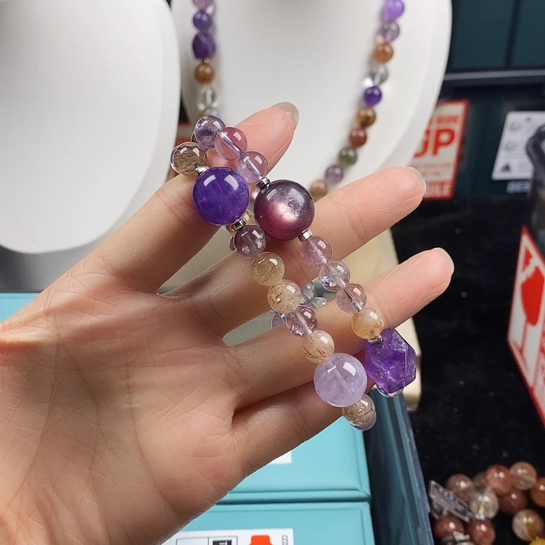 手链银S925镶嵌水晶
