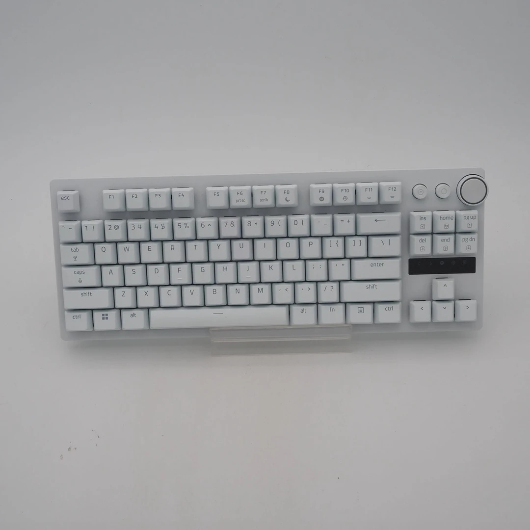 9新  雷蛇 猎魂光蛛V3专业竞技版有线键盘 87键 RGB幻彩 模拟光轴