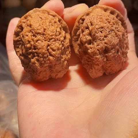 把件文玩核桃合十印带彩41
