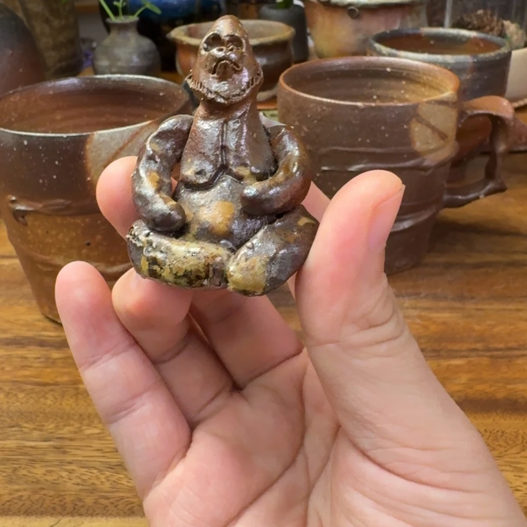 叮***水三奈三备前烧茶宠福利一口价
