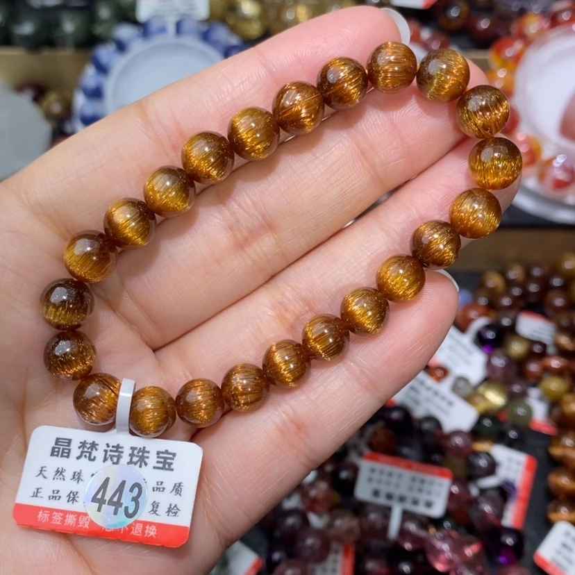 【闪购商品】水晶手链未镶嵌铜顺发手链