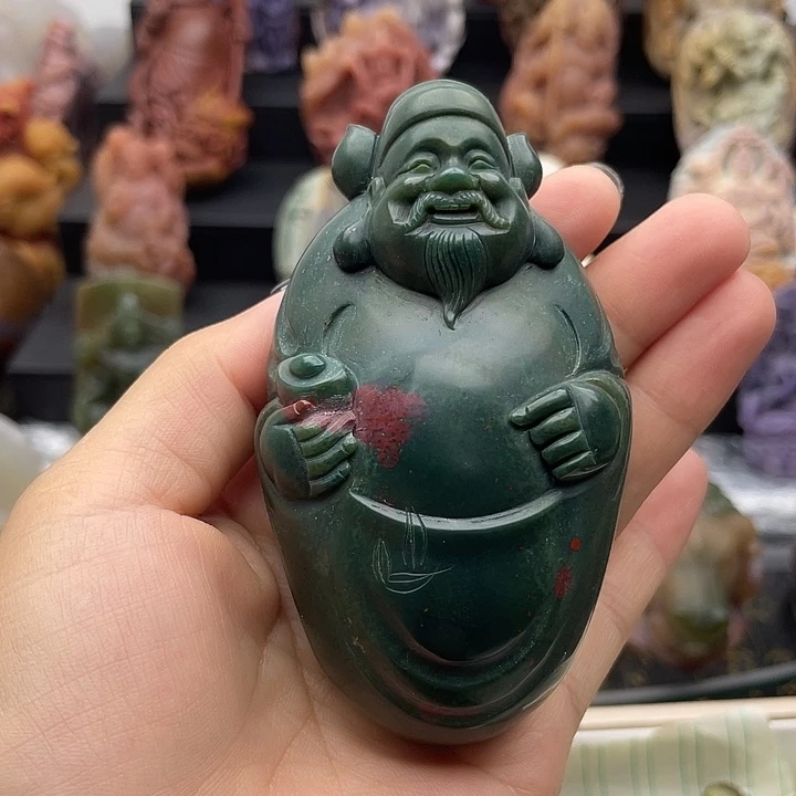 未镶嵌手把件石英质玉