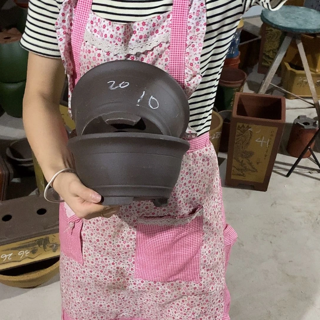 紫砂花盆紫砂花盆