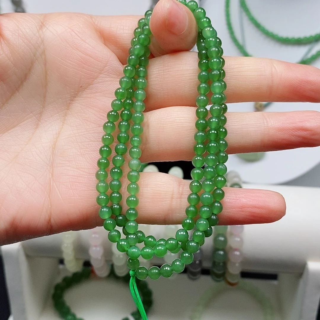 和田玉手串未镶嵌