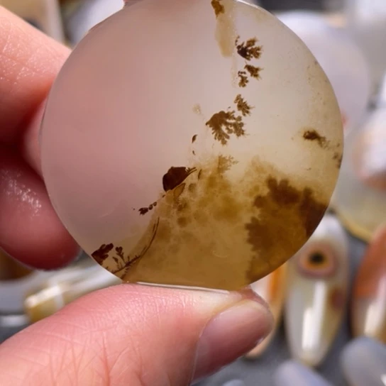 玛瑙/玉髓吊坠(不含链)未镶嵌