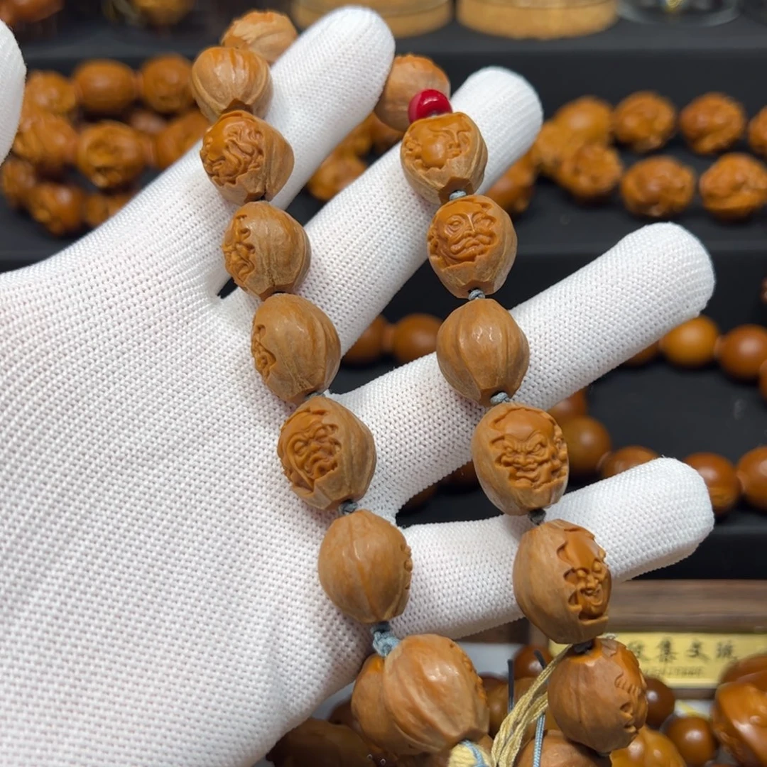橄榄核手串/手链1.5包衣十八罗汉手持