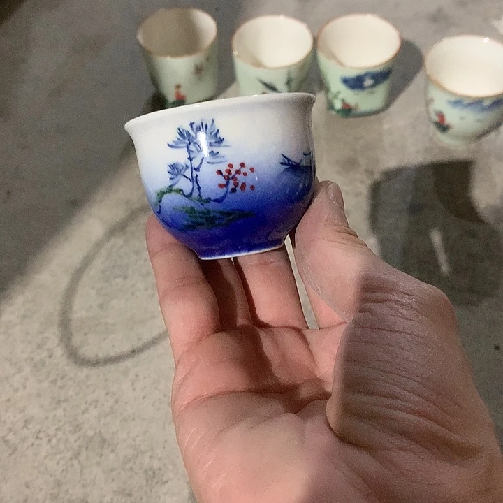 哇***果微瑕茶具介意勿拍