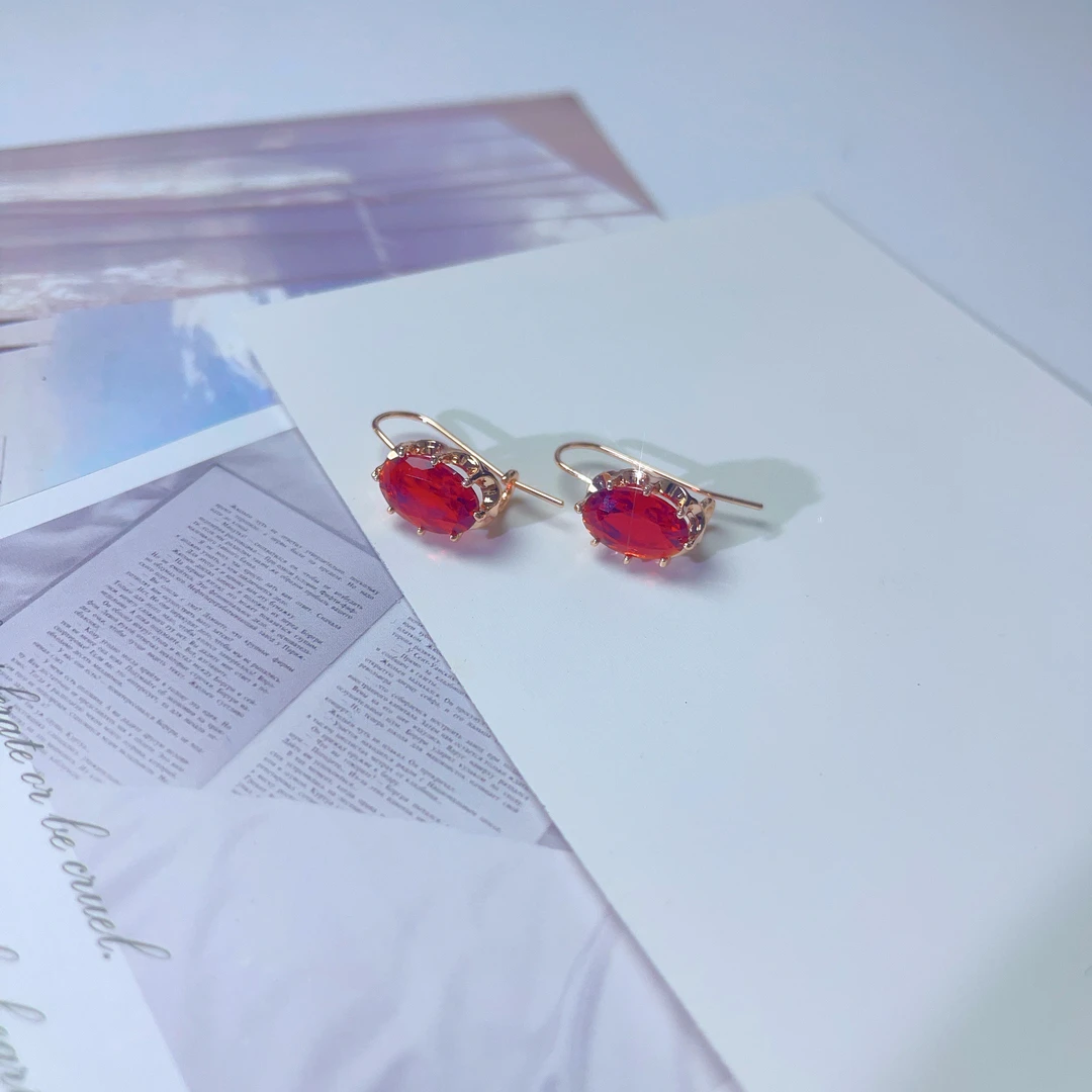 铜合金耳饰 285新款耳环爆款白搭时尚金色铜合金白搭时尚