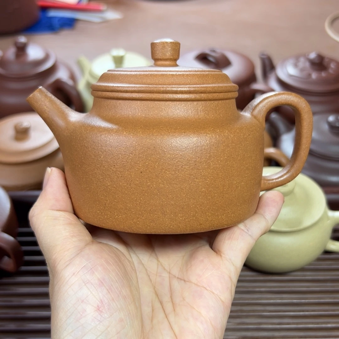 茶壶段泥黄降坡 德钟 270cc