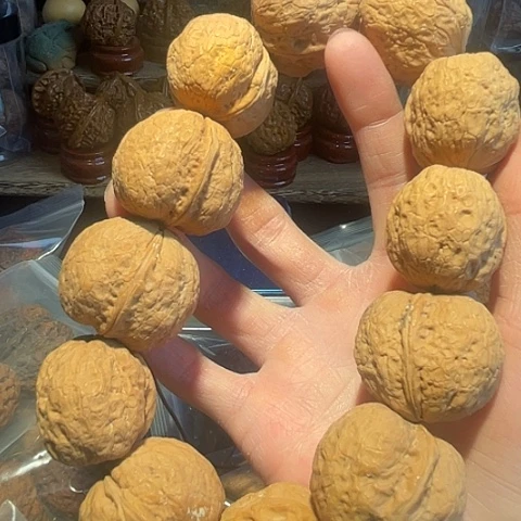 手串文玩核桃至尊元宝12粒带彩36
