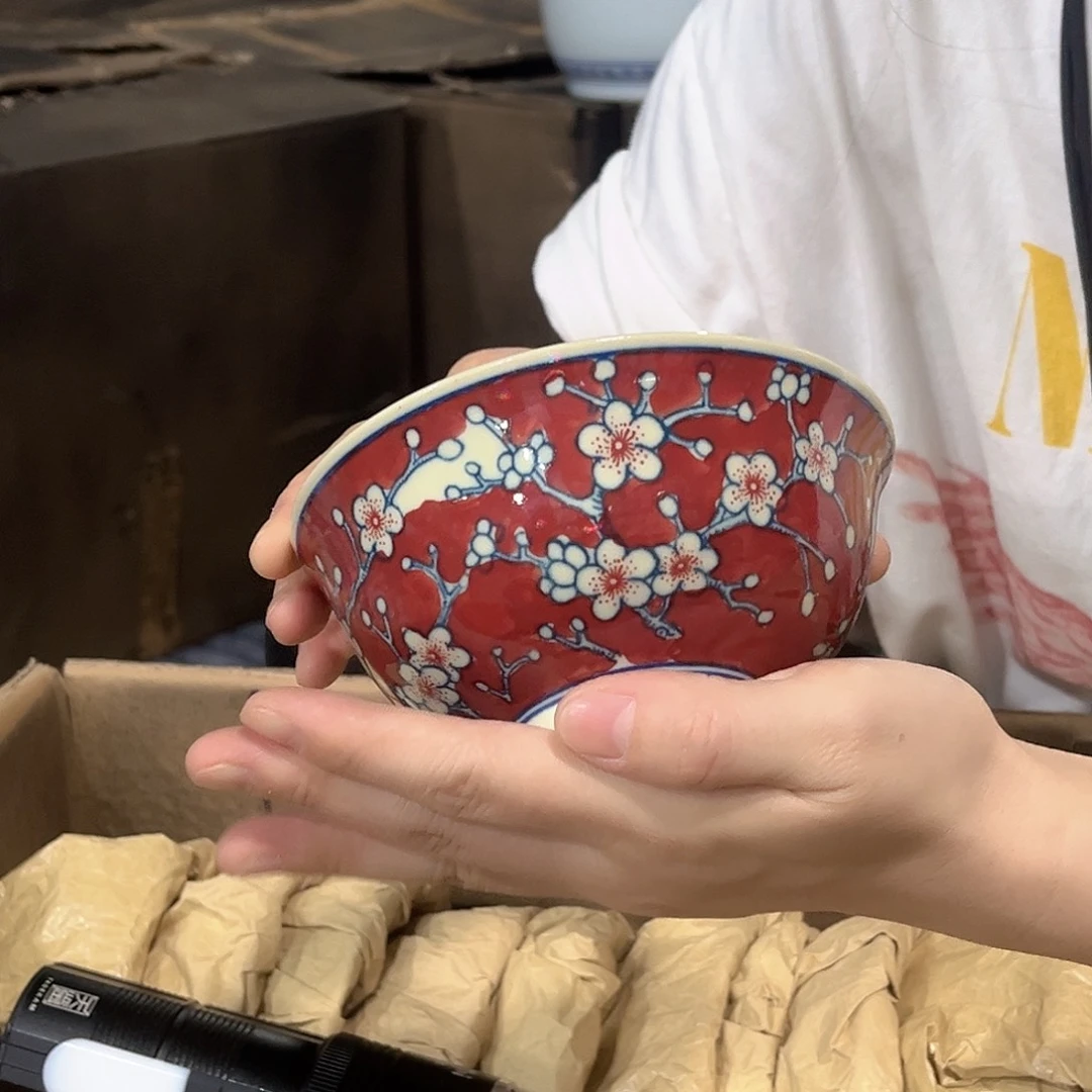 摆件////景德镇陶瓷器。黄。