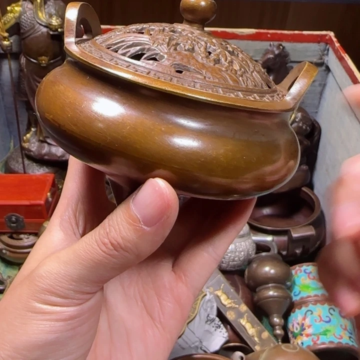 铜器把玩摆件链接