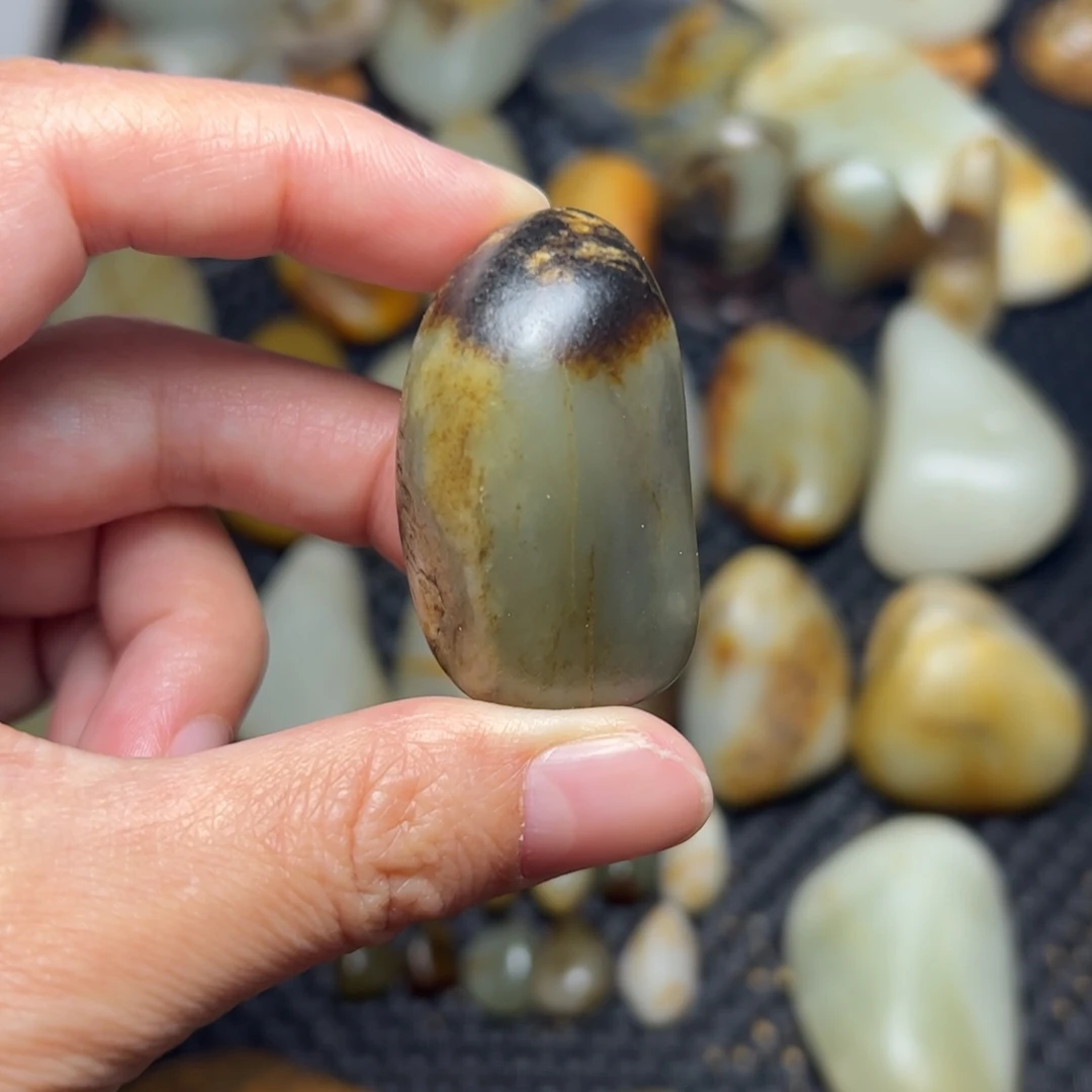 和田玉未镶嵌挂件13