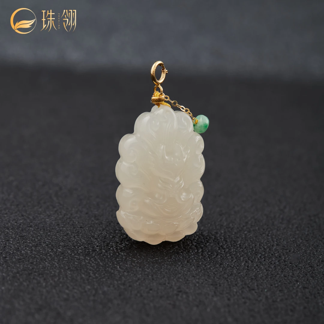 【珠翎珠宝】青栈 | 18K九尾吊坠多样性发一#XYGD261050-B