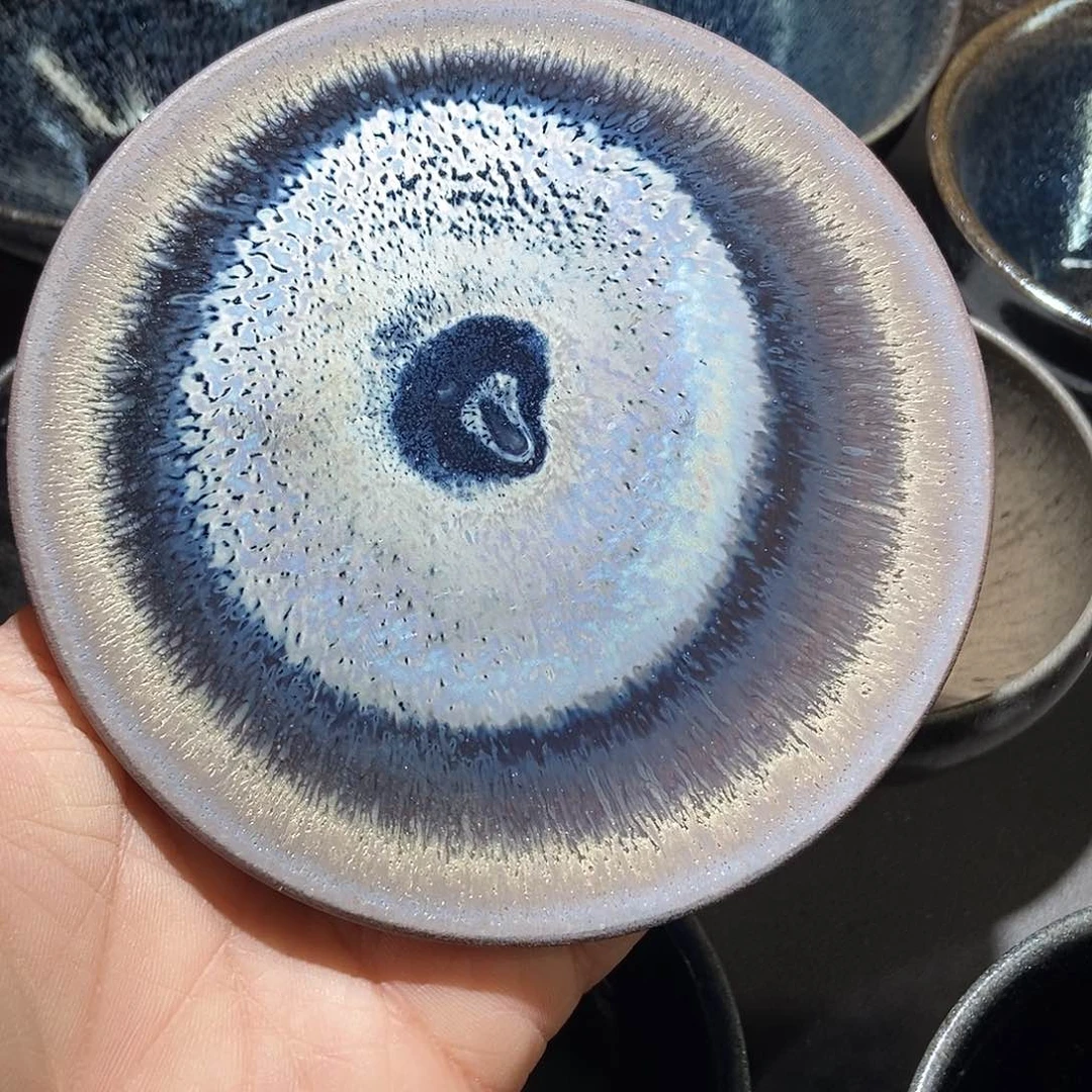 茶盏时****铺758 建阳建窑建盏微瑕
