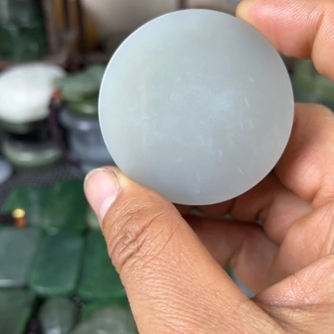 和田玉珠宝半成品未镶嵌