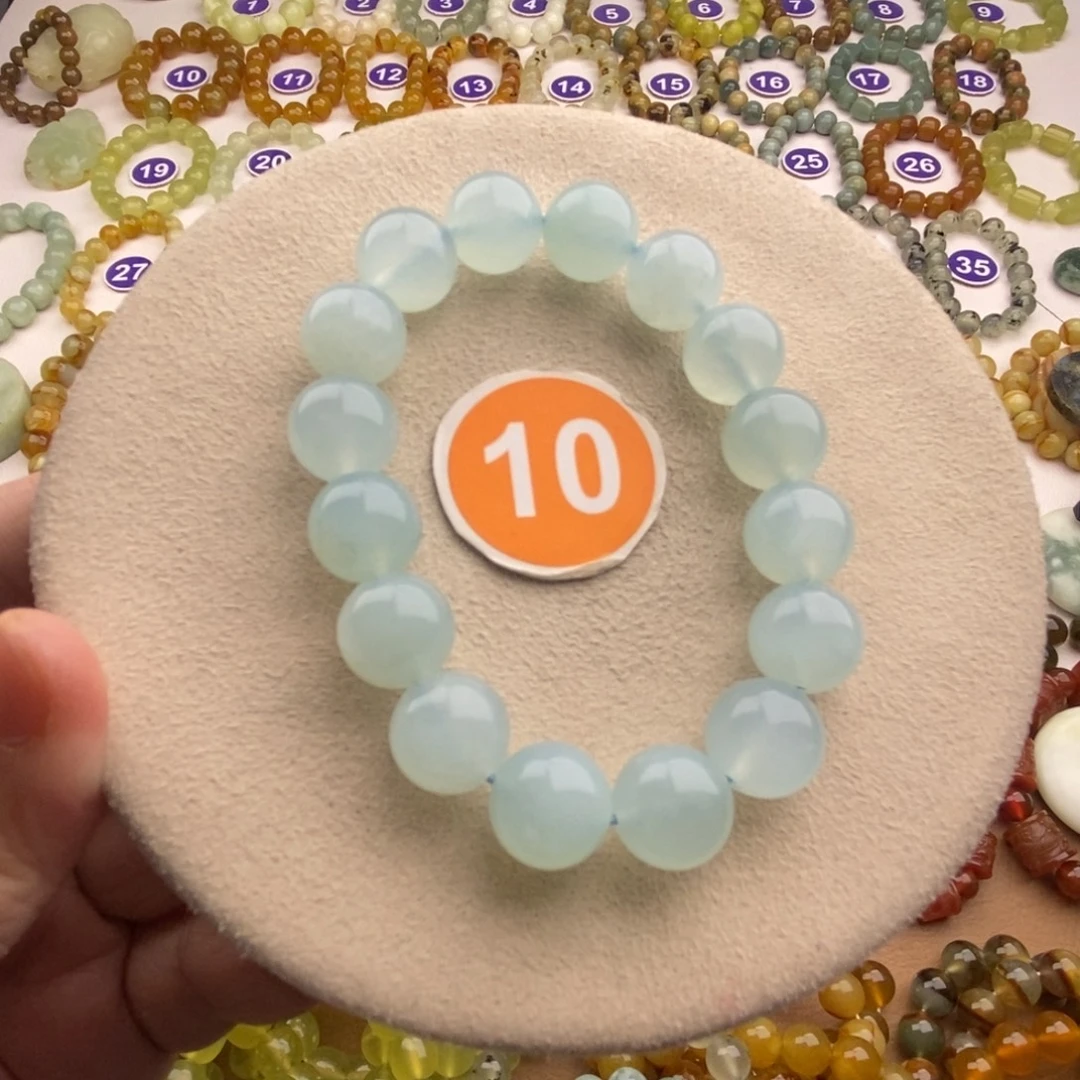 蛇纹石玉未镶嵌手串